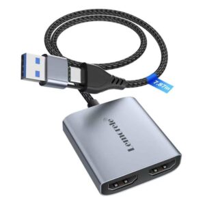 Lemorele AC07 4K HDMI Video Capture Card for Live Streaming