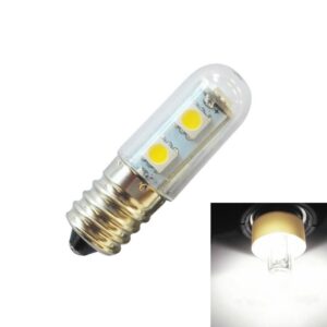 E14 screw light LED refrigerator light bulb 1W 220V AC 7 light SMD 5050 ampere LED light refrigerator home, Warm White, Cool White