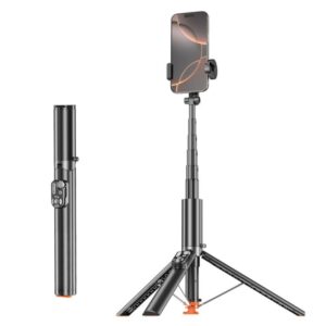 P28 For Photography Live Streaming 1.88m Extendable Selfie Stick Auto-Open Tripod