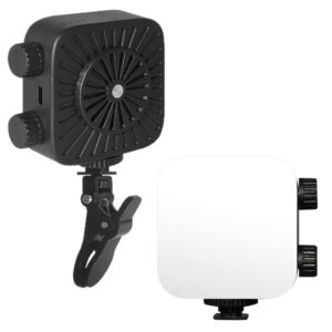 K-31 For Photography Live Streaming 84-LED Clip-on Fill Light 3 Color Temperature Dimmable