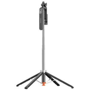 T180 1.8m Selfie Sticks Tripod Stainless Steel Pole 360 Degree Pan-Tilt Head for Live Streaming Video Recording