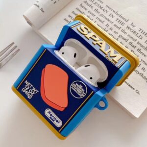 For Apple AirPods 1/2 Gen Universal Spam Can Bluetooth Headphone Protective Case