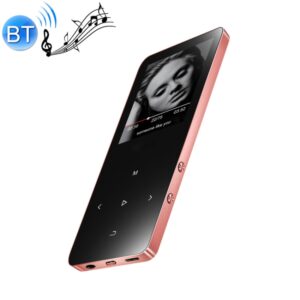 1.8 inch Touch Screen Metal Bluetooth MP3 MP4 Hifi Sound Music Player, X2, 16GB, 8GB, Black, Silver, Rose Gold