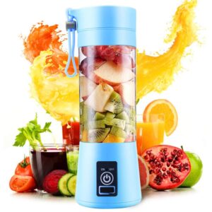 380ml 6 Blender Juicer Cup USB Rechargeable Electric Automatic Vegetable Fruit Citrus Orange Juice Maker Cup Mixer Bottle, TBD002369201A, TBD002369201B, TBD002369201C, TBD002369201D, TBD002369201E, TBD002369201F, TBD002369201G, TBD002369201H...