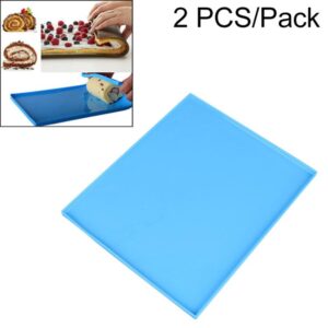 2 PCS Non-stick Cake Pad Swiss Roll Pad Baking Tools For Cakes Silicone Mat