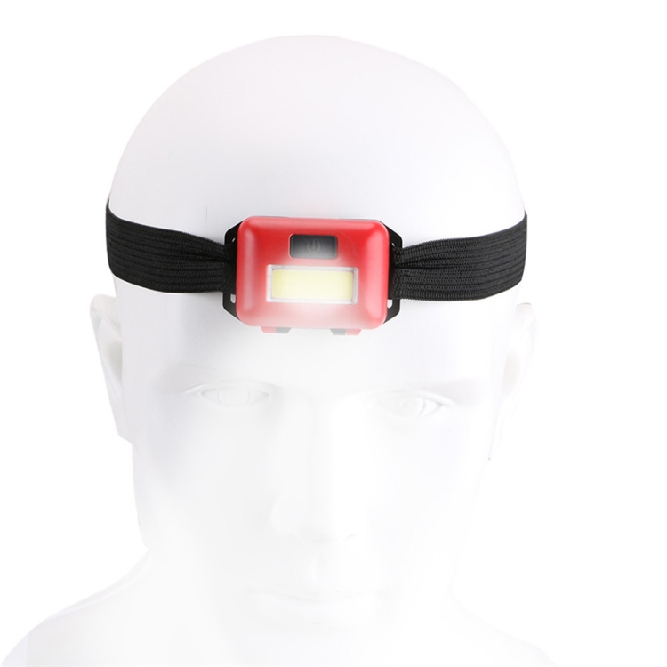2 PCS Mini COB LED Headlamp Adjustable Camping Torch Lamp Light with 3 Modes, Black, Blue, Red, White - Image 4