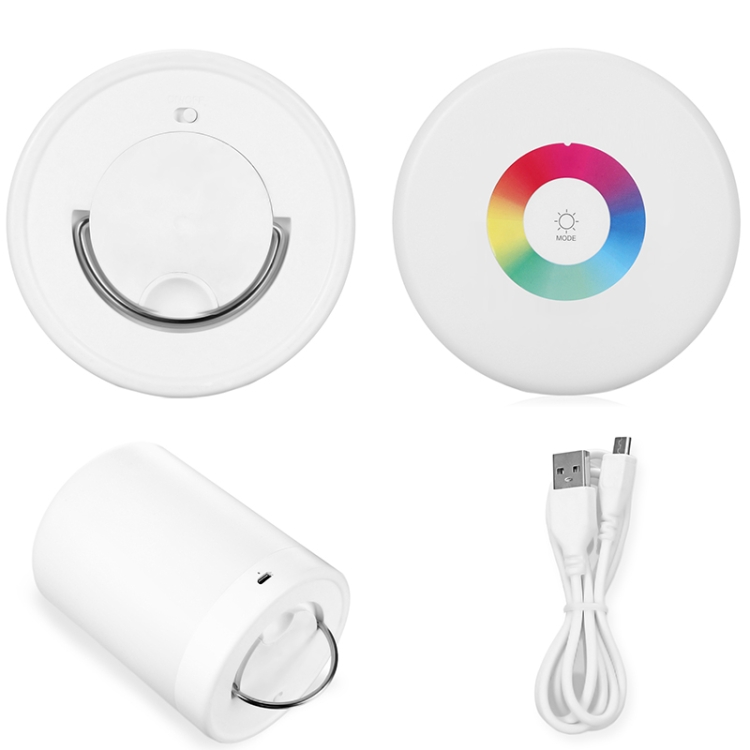 LED Touch Control Induction Dimmer Lamp Smart Dimmable RGB Color Change Rechargeable Bedside Night Light - Image 5