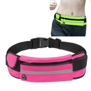 Kettle Pockets Outdoor Sports Mobile Phone Pockets Waist Bag, Rose Red, Sky Blue, Black, Green, Orange