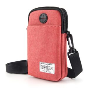 YIPINU Multifunctional Hanging Neck Mini Waterproof Mobile Phone Storage Bag