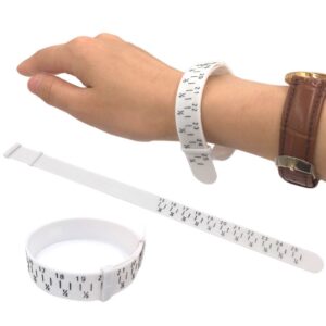 Belt Style Standard Bracelet Measuring Circle Wristband Measuring Tool Bangle Jewelry Making Gauge Hand Jewelry Measuring Tool