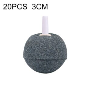 Aquarium Oxygen Bubble Stone Gas Plate Oxygenation Head Sand Table Oxygen Disk Gas Stone, 20 PCS 3cm Bubble Stone, 5 PCS 4cm Bubble Tray, 3 PCS 6cm Bubble Tray, 2 PCS 8cm Bubble Tray, 2 PCS 10cm Bubble Tray, 13cm Bubble Tray...