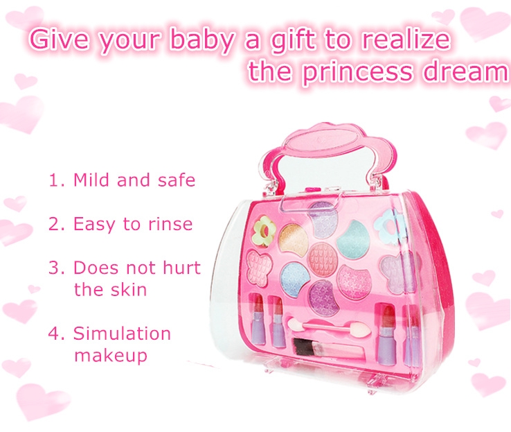 Children Makeup Cosmetics Toy Set Portable Girl Cosmetics Toys - Image 5