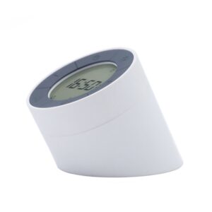 Simple Home Creative Multi-function Charging Stepless Dimming Alarm Clock Night Light, White, Pink, Gray