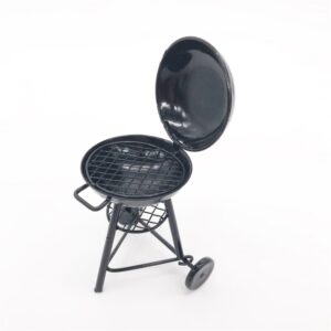 1:12 Mini House Toy Simulation Round Oven Outdoor Scene Decoration, Round Oven