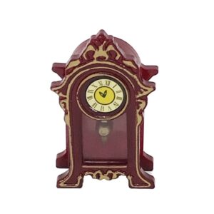 1:12 Mini House Toy Simulation Classical Retro Vintage Clock, Classical Vintage Clock