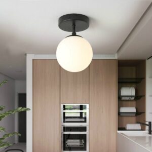 Aisle Corridor Ceiling Lamp Entrance Hall Lighting, without Light Source, with 5W White Light LED, with 5W Warm White Light LED, with 5W Neutral Light