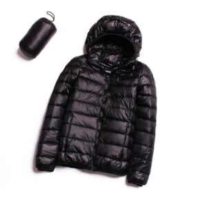 Casual Ultra Light White Duck Down Jacket Women Autumn Winter Warm Coat Hooded Parka, M, L, XL, XXL, XXXL, XXXXL