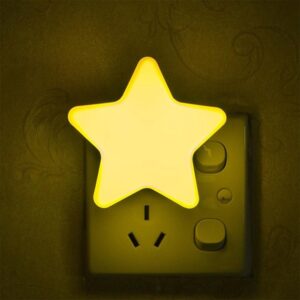 Light Sensor Control Mini Star LED Night Light,, US Plug