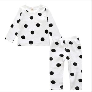 Children Cartoon Cotton Underwear Care Belly Pajamas Set, S, M, L, XL, XXL