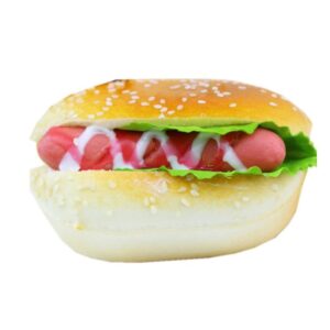 Cute Hamburger Squishy Slow Rising Cream Scented Decompression Toys Decoration Squeeze Children Toy, Cute Hamburger