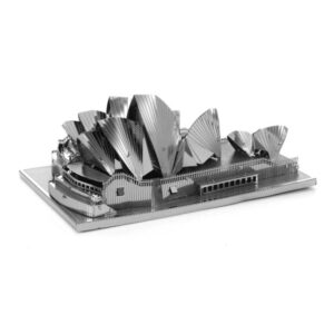 3 PCS 3D Metal Assembly Model World Building DIY Puzzle Toy, Leaning Tower of Pisa, Big Ben, Golden Gate Bridge, Empire State Building, White House, Five-storied Pagoda, Brooklyn Bridge, Carousel, American Tower, Kennedy Arts Center, Washington Monumen...