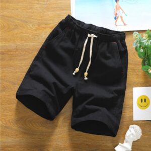 Casual Loose Cotton Linen Five-point Shorts, M, L, XL, XXL, XXXL, XXXXL, XXXXXL