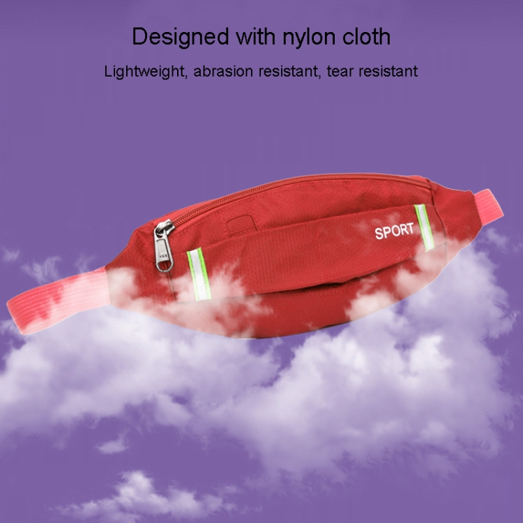 Men Women Running Waist Bag Sport Pack Cycling Bag Belt Fanny Waist Pouch Outdoor Travel Racing Hiking Gym Fitness Money Purse, TBD047710501A, TBD047710501B, TBD047710501C - Image 7