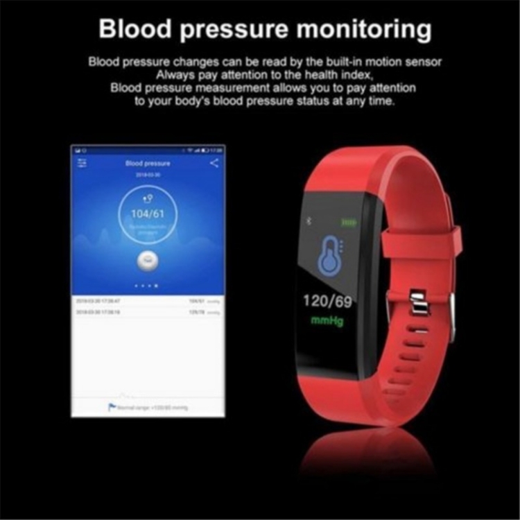 ID115 0.96 inch OLED Screen Smart Watch Wristband Pedometer Sport Fitness Tracker bracelet, ID115 Black, ID115 Red, ID115 Green, ID115 Purple, ID115 Blue - Image 6