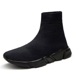 Knit Upper Breathable Sport Sock Boots Chunky Sneakers High Top Running Shoes for Men /  Women, 35, 36, 37, 38, 39, 40, 41, 42, 43, 44, 45, 46, 47