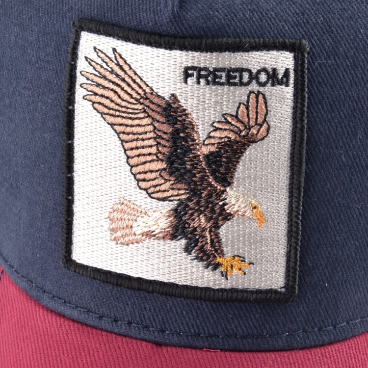 Cotton Embroidered Animal Baseball Cap - Image 6