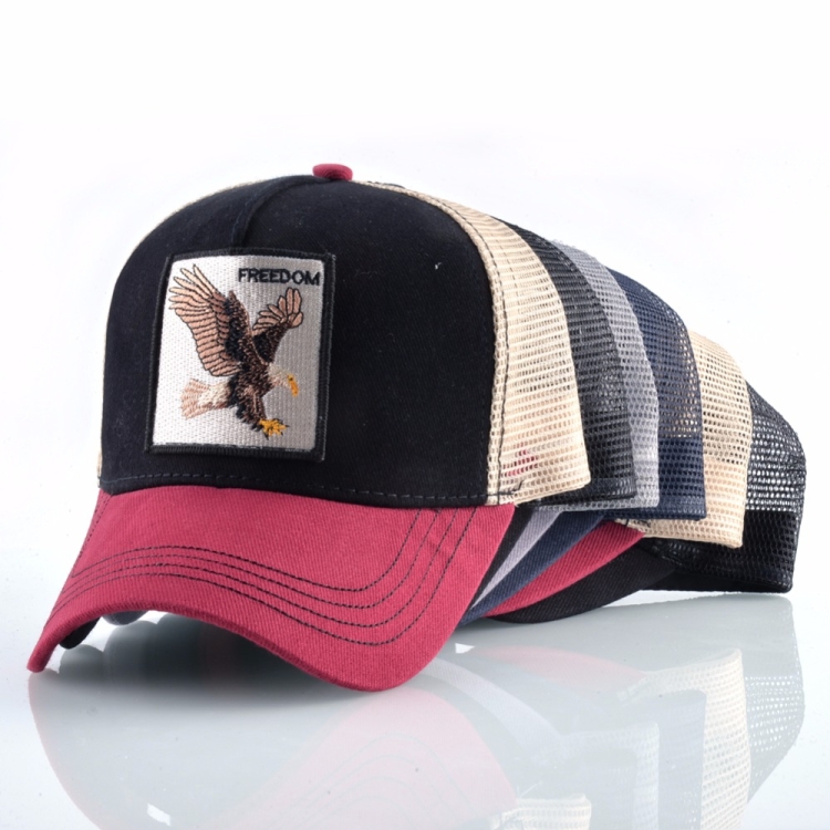 Cotton Embroidered Animal Baseball Cap - Image 7