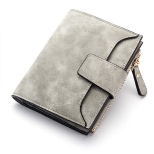 Leather Women Hasp Small Slim Coin Pocket Purse Cards Holders Wallet