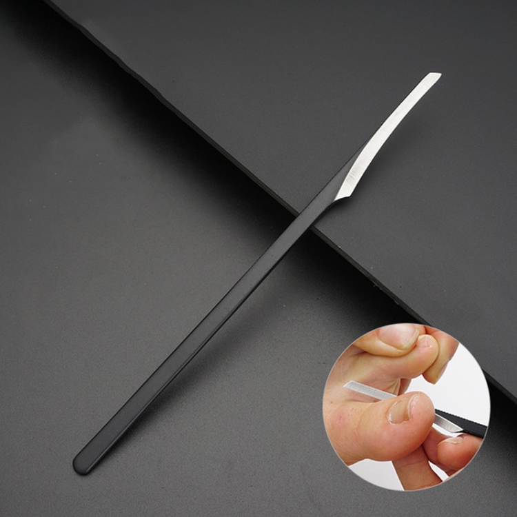 Pedicure Manicure Nail Cleaner Cuticle Grooming Dead Skin Planer Beauty Foot Care Tool