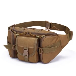 D05 Outdoor Sports Waterproof Waist Bag Fishing Multifunctional Chest Bag, Free Size