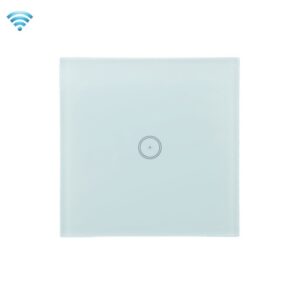 Wifi Wall Touch Panel Switch Voice Control Mobile Phone Remote Control, White 1 Gang (Zero Firewire Wifi ), White 2 Gang (Zero Firewire Wifi ), White 3 Gang (Zero Firewire Wifi ), Black 1 Gang (Zero Firewire Wifi ), Black 2 Gang (Zero Firewire Wifi  )...