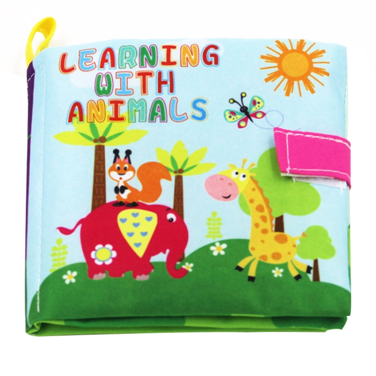 Baby Toys Infant Educational Soft Cloth Books, Animal, Geometry, Letter, Number - Image 2