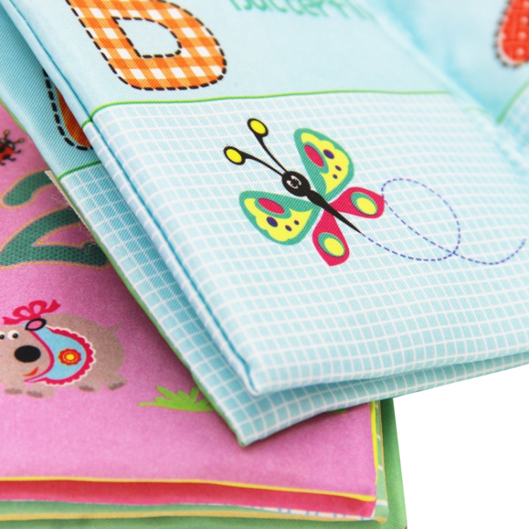Baby Toys Infant Educational Soft Cloth Books, Animal, Geometry, Letter, Number - Image 3