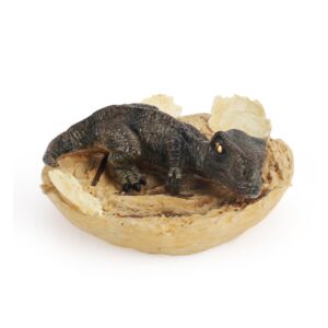 2 PCS Simulated Jurassic Dinosaur Cub Model Figure, Tyrannosaurus Rex, Spinosaurus, Giant Dragon, Therizinosaurus, Dilophosaurus, Velociraptor