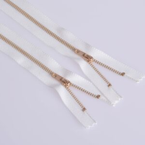 100 PCS No.3 Metal Copper Zipper Pants Placket Zipper, 8cm, 9cm, 10cm, 11cm, 12cm, 14cm, 15cm, 16cm, 18cm, 19cm, 20cm, 25cm