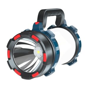 LED Mountaineering Waterproof Patrol USB Charging Flashlight with Power Bank Function, 4800mAh
