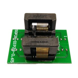 SSOP20 TSSOP20 OTS-28-0.65-01 Chip Gold-Plated Dual Contact Pin Adapter Socket