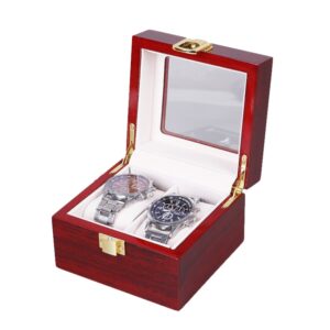 Wooden Baking Paint Watch Box Jewelry Storage Display Box, 2-bit Spray Paint, 3-bit Spray Paint, 5-bit Paint, 6-bit Paint, 10-bit Paint, 12-bit Paint, 20-bit Paint, 6+3 Double-layer Paint, 24-bit Paint, 06 Black + Rice Matte, 10-bit Black + Rice Matte...