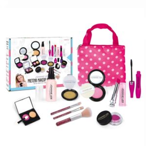 Children Cosmetics Toy Set Simulation Girl Make-up Pretend Play Toys, Style:, 11 PCS / Set Polka Dot Bag, 11 PCS / Set Graffiti Bag, 12 PCS / Set Sequin Bag, 12 PCS / Set Laser Bag