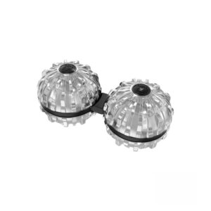 Siamese Massage Ball Fingertip Spinner Toy Decompression Artifact, (Silver), (Black), (Bronze), (Red Copper)