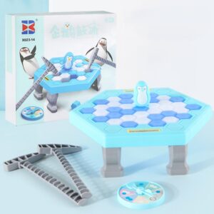 Rescue Penguin Trap Icebreaker Toy Penguin Desktop Parent-Child Interactive Educational Toys, Style: Medium, Medium, Large, Oversize