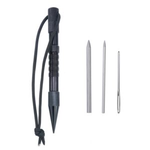 Umbrella Rope Needle Marlin Spike Bracelet DIY Weaving Tool, Specification:, 4 PCS / Set Black, 4 PCS / Set Silver, 5 PCS / Set Black, 5 PCS / Set Silver, 6 PCS / Set Black, 6 PCS / Set Silver, 7 PCS / Set Black, 7 PCS / Set Silver, 9 PCS / Set Black...