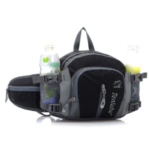 Tanluhu TLH322 Multi-Function Outdoor Waist Bag Hiking Riding Kettle Bag Travel SLR Camera Bag, Black, Red, Rose Red, Orange, Purple, Green, Sky Blue