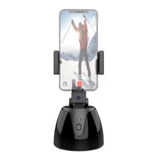 360-Degree Smart Follow-Up Selfie Live Video Recording Tripod Heads, Battery Tripod Heads, Charging Tripod Heads
