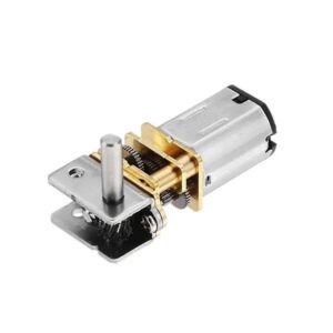 GW12N20 Worm Gear Low Speed Motor Ultra Mini Gear Power-Off Self-Locking Motor For Smart Car Robot, 6V 10RPM, 6V 30RPM, 6V 55RPM, 6V 100RPM, 12V 20RPM, 12V 60RPM, 12V 110RPM, 12V 200RPM