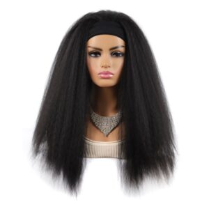 Turban Headband Corn Beard Long Hair Wig Headgear, True Color 1B #, Flowers 1B # E, Stars Stripes 1B # H, 1B # XJ, 1B # XC, 1B # XK, 1B # XG, 4 # XC, 4 # XG, 4 # XK, 4 # XJ, BUG # 0, BUG # H, BUG # XG, BUG # C, BUG # XC, 18C # O, 18C # H, 18C # E, 18C ...